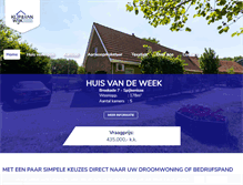 Tablet Screenshot of kvwmakelaars.nl